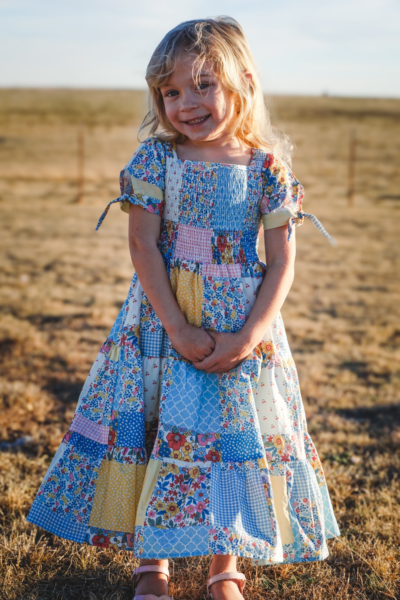 calico dress Cottage Calico ~ Mini Nightingale Dress