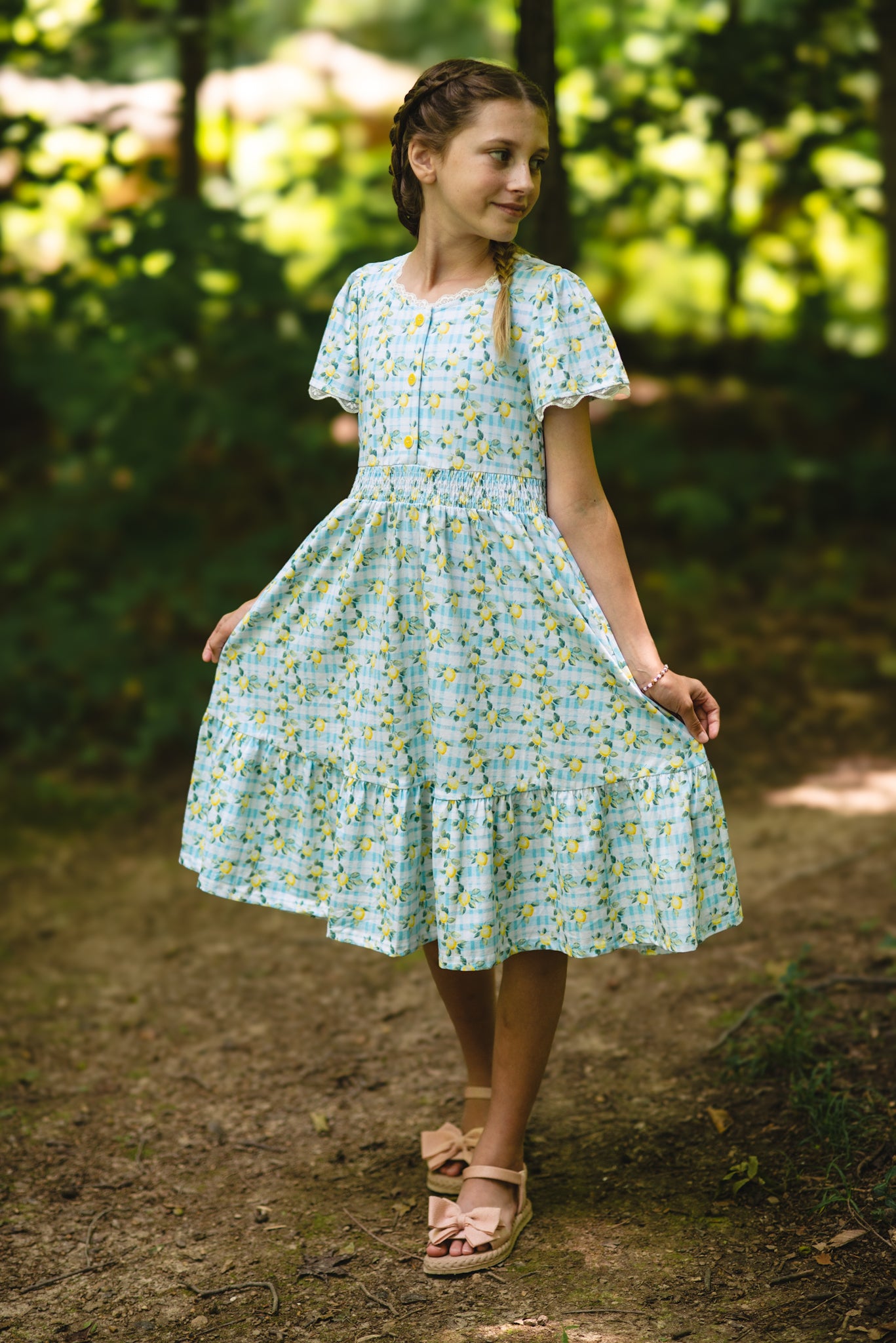 cute blue gingham dress Unique Vintage Blue & White Gingham Bobbie Swing Dress XL/14