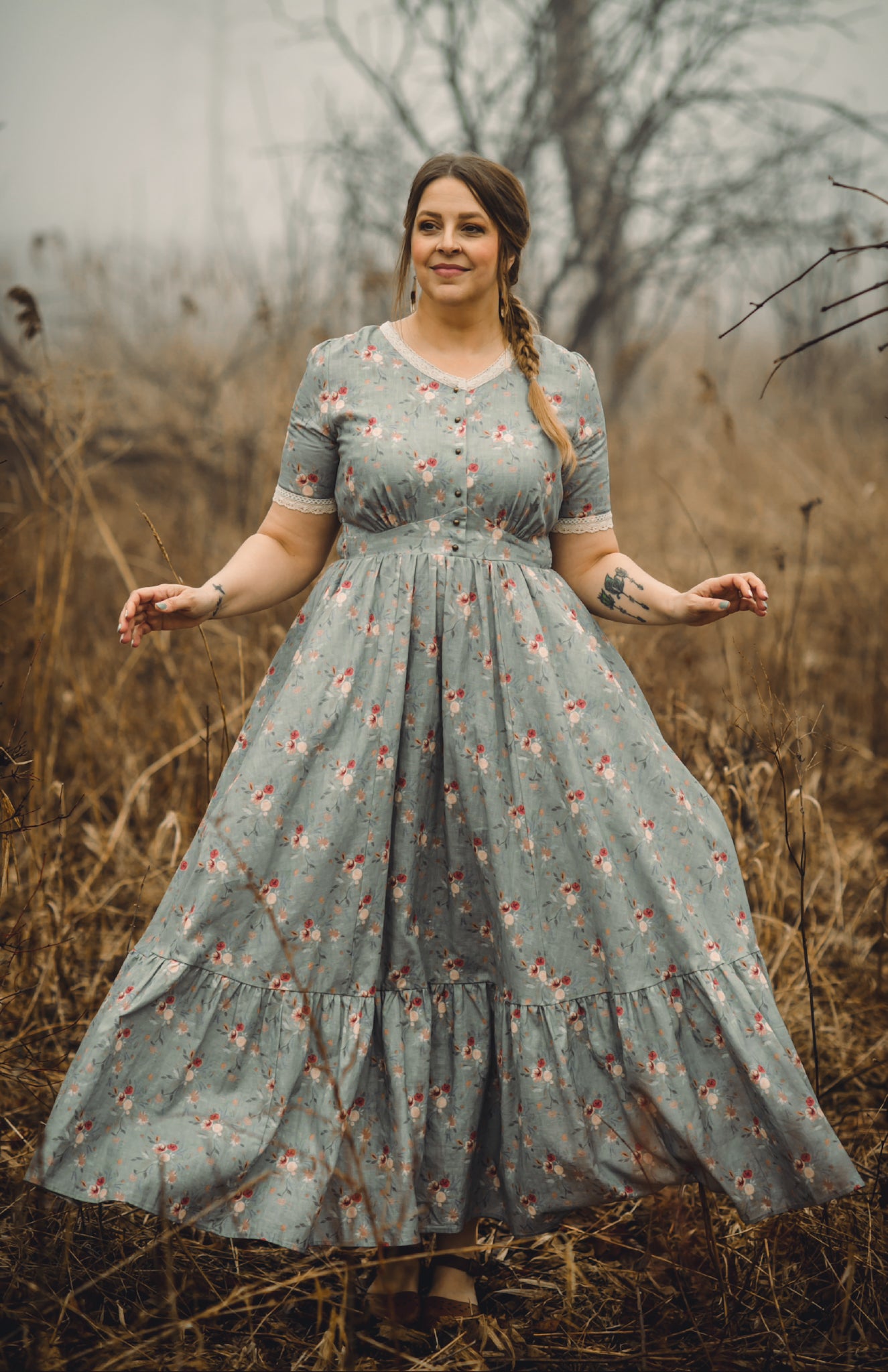 Windy Poplars ~ Keepsake Dress