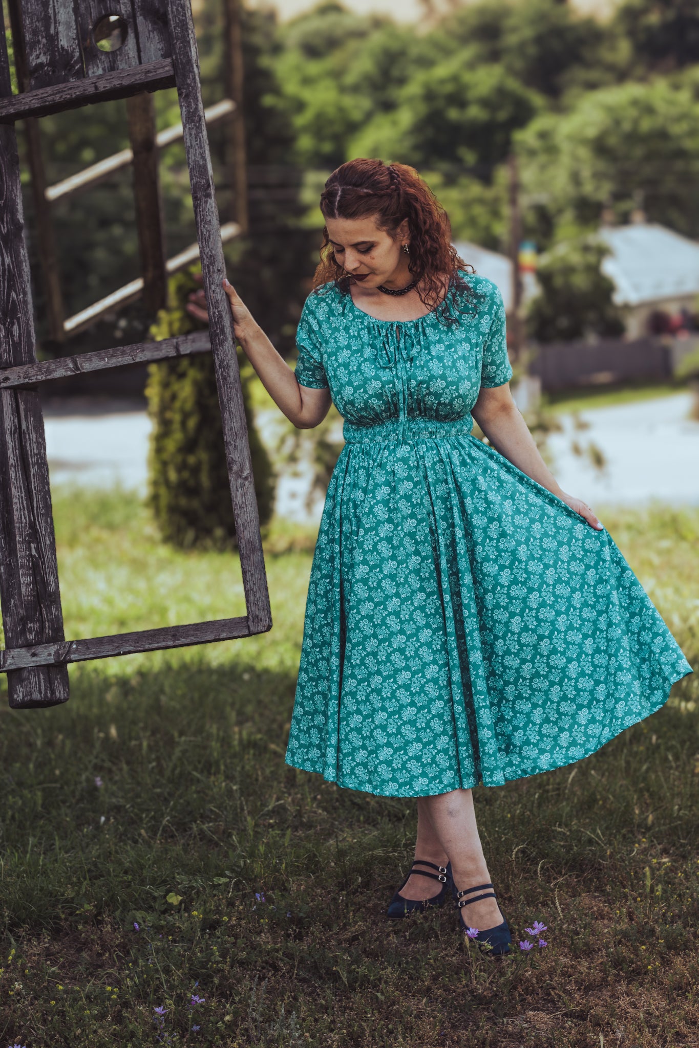 Fern River ~ Folklore Dress