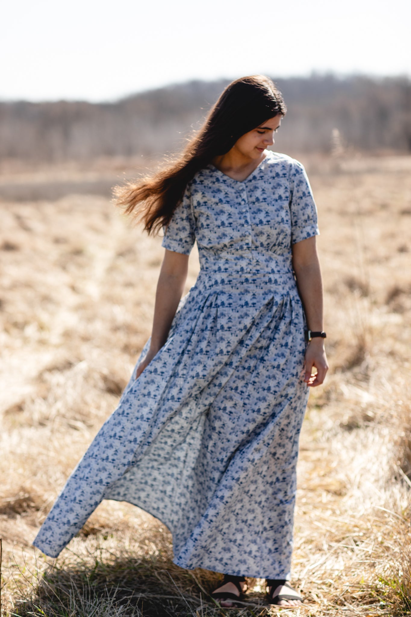Bluebell Pastures ~ Meadowcourt Dress