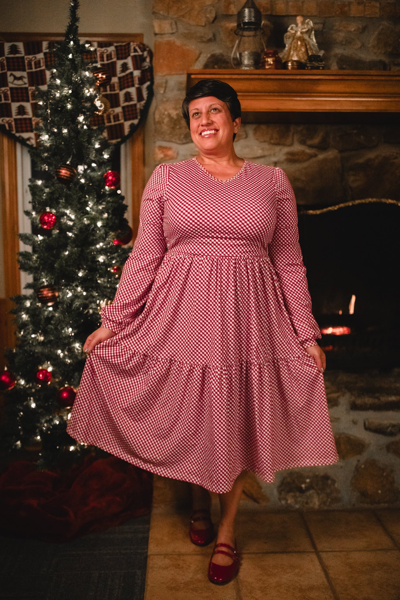 Cranberry Gingham ~ Storybook Dress Super Cute Dresses Cranberry Gingham ~ Storybook Dress Super Cute Dresses