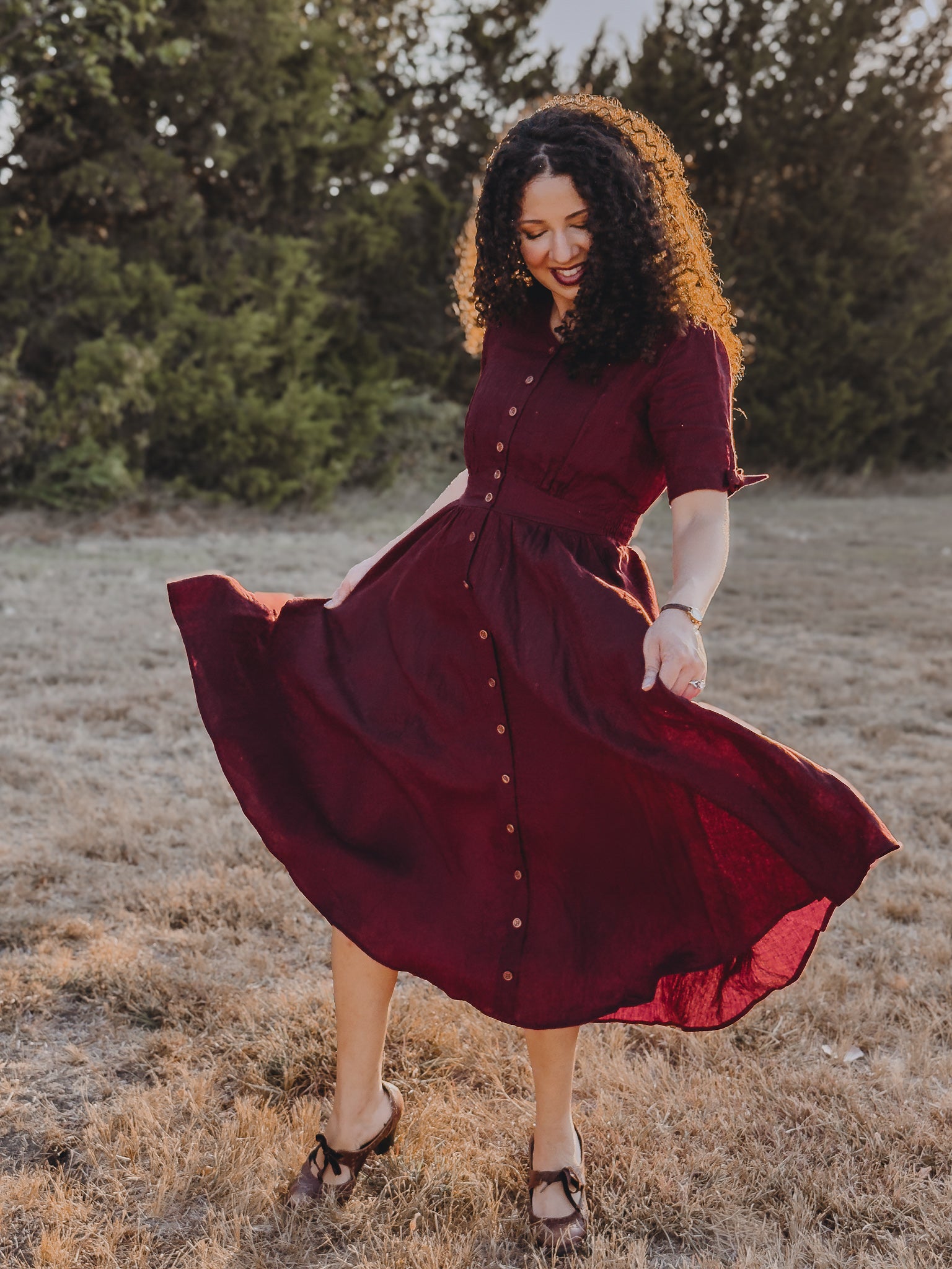 beautiful simple dresses for ladies Bordeaux ~ Hearthside Dress – Super Cute LowStock:44052942061619