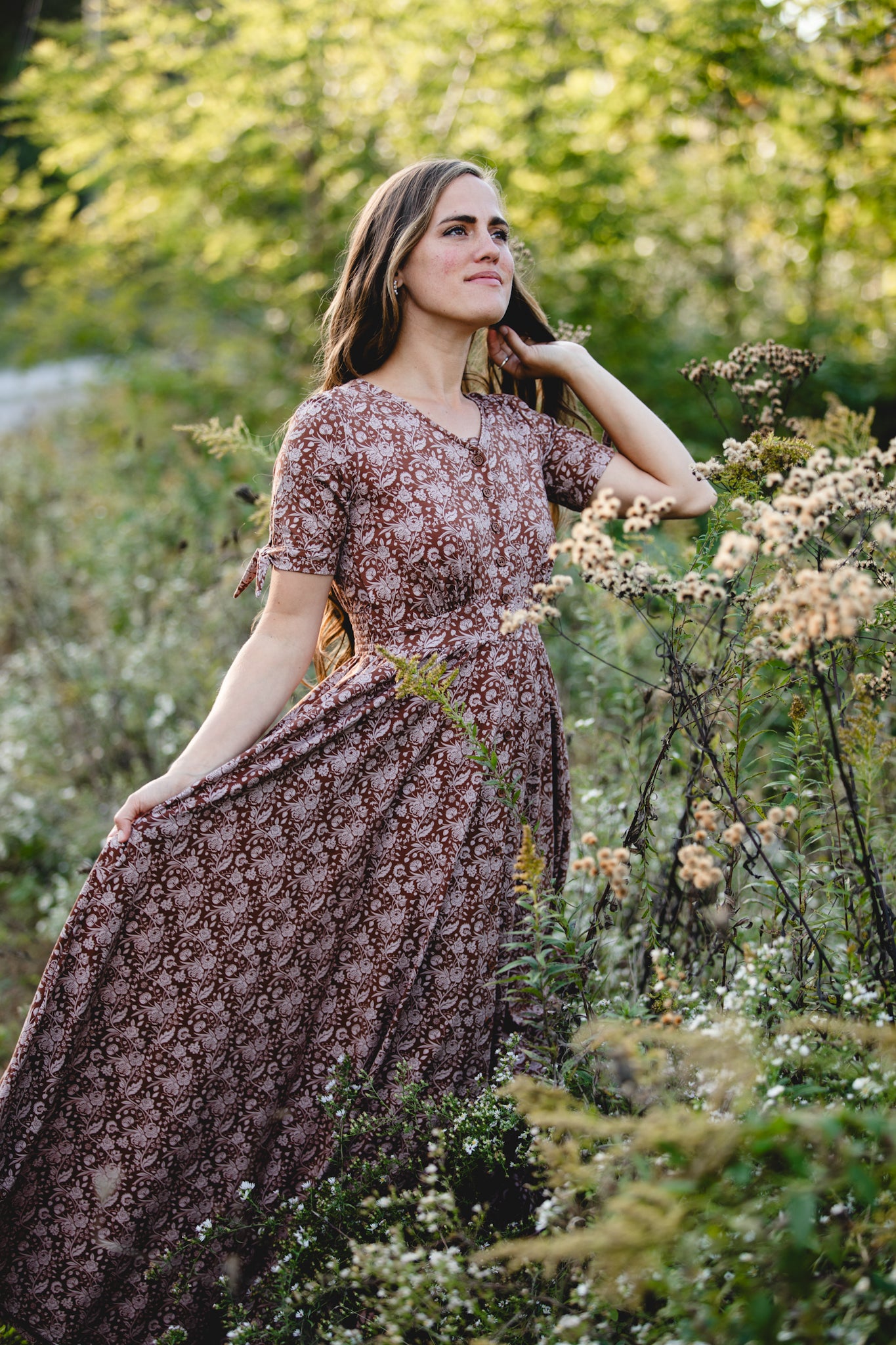 chinese dress ladies Hazellace ~ Hearthside Maxi