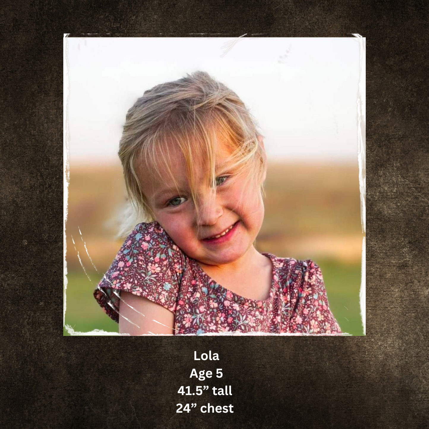 Antique Apples ~ Mini Windermere Dress