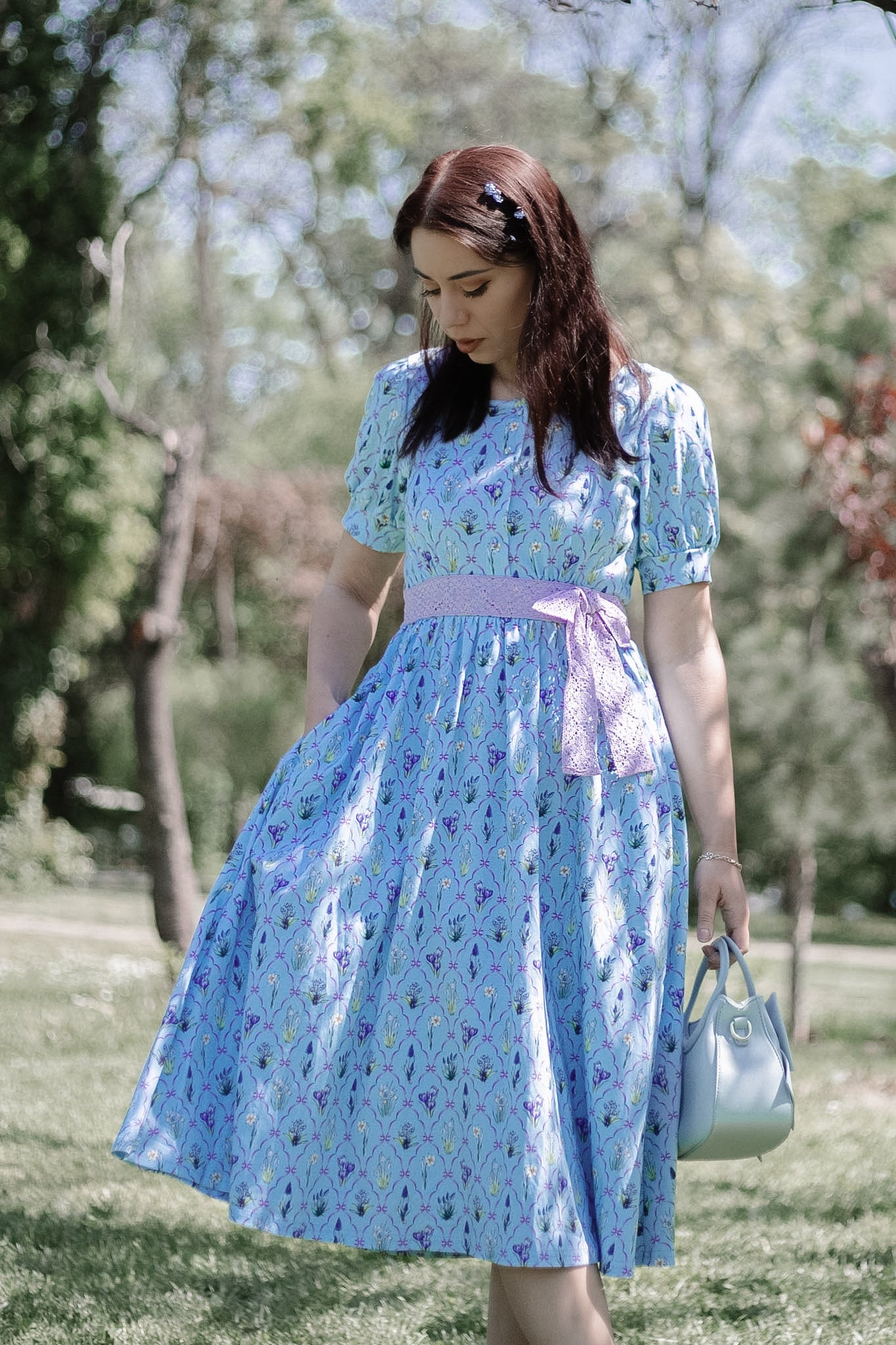 keepsake feel good midi dress Snowdrops & Daffodils ~ Keepsake Midi