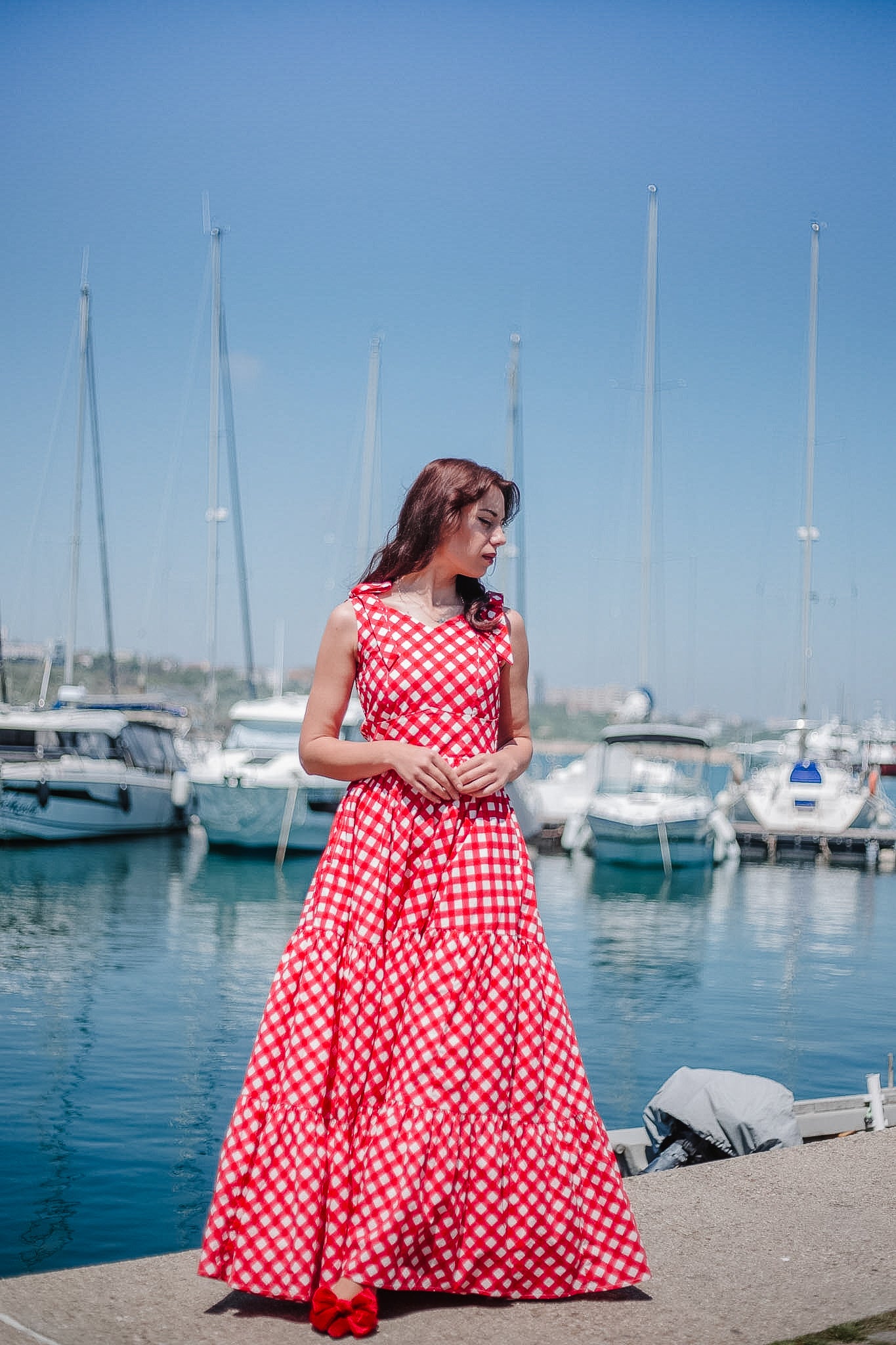 Grenadine Gingham ~ Lenora Dress – Super Cute Dresses