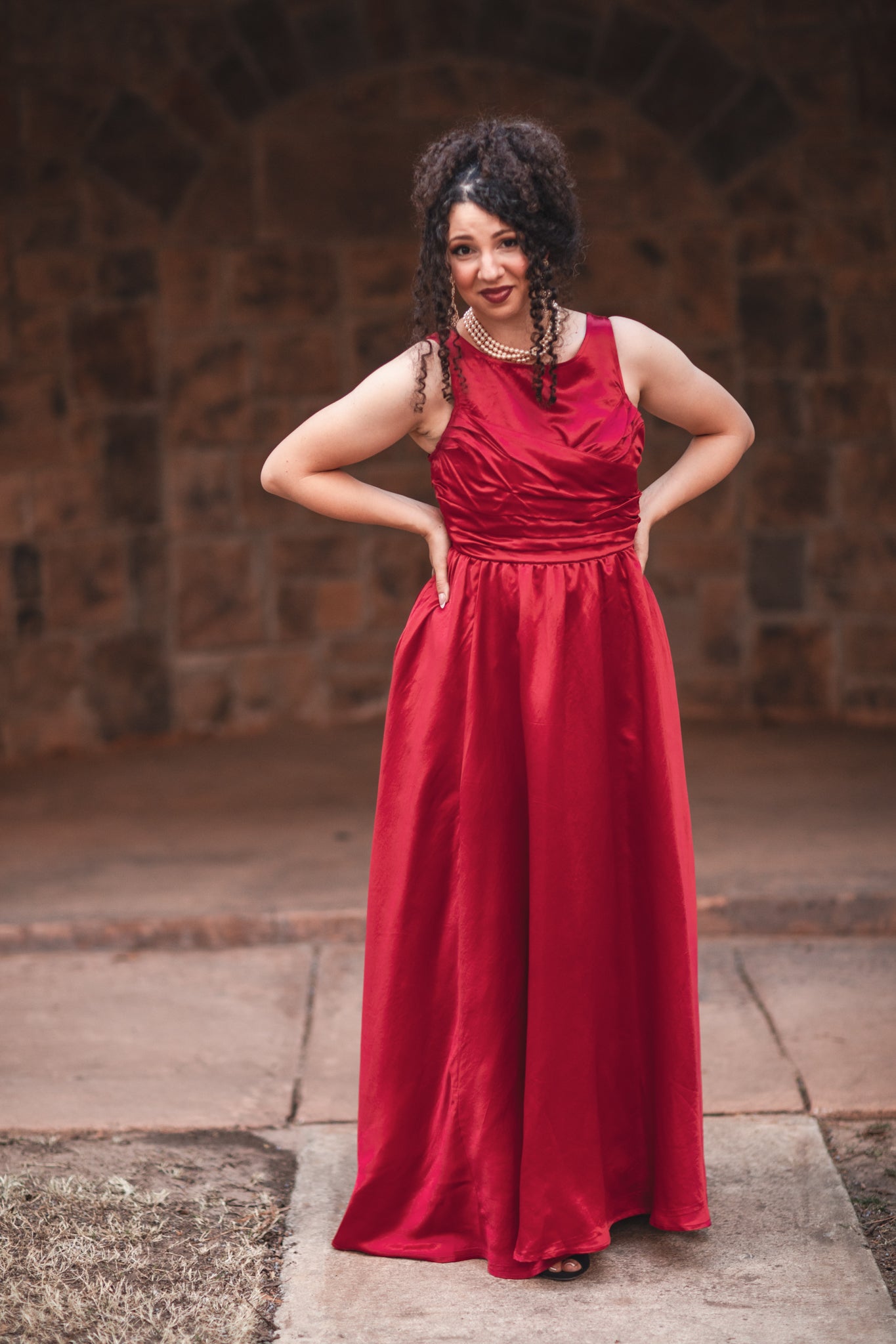 Cerise ~ Atelier Gown