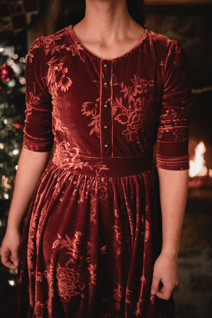 Cinnamon Rose ~ Hinterland Maxi