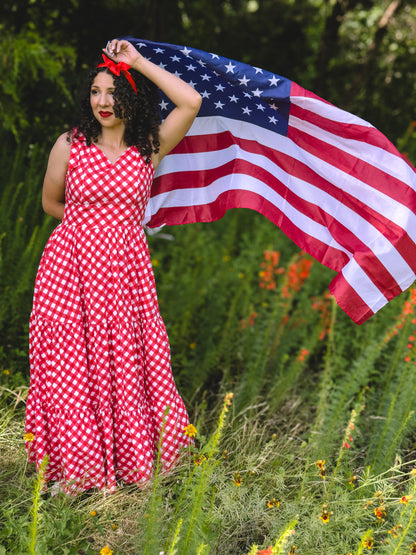 Grenadine Gingham ~ Lenora Dress