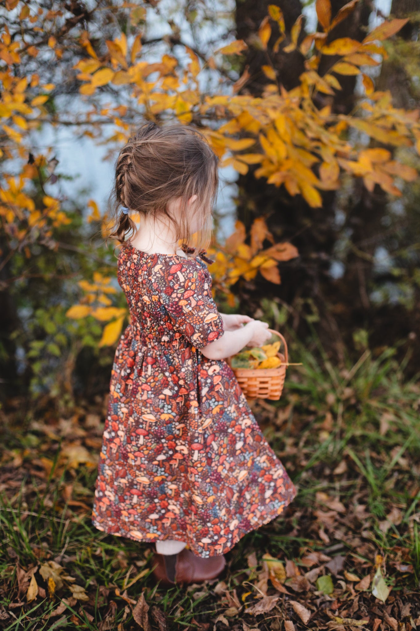 Forest Forage ~ Mini Folklore Dress
