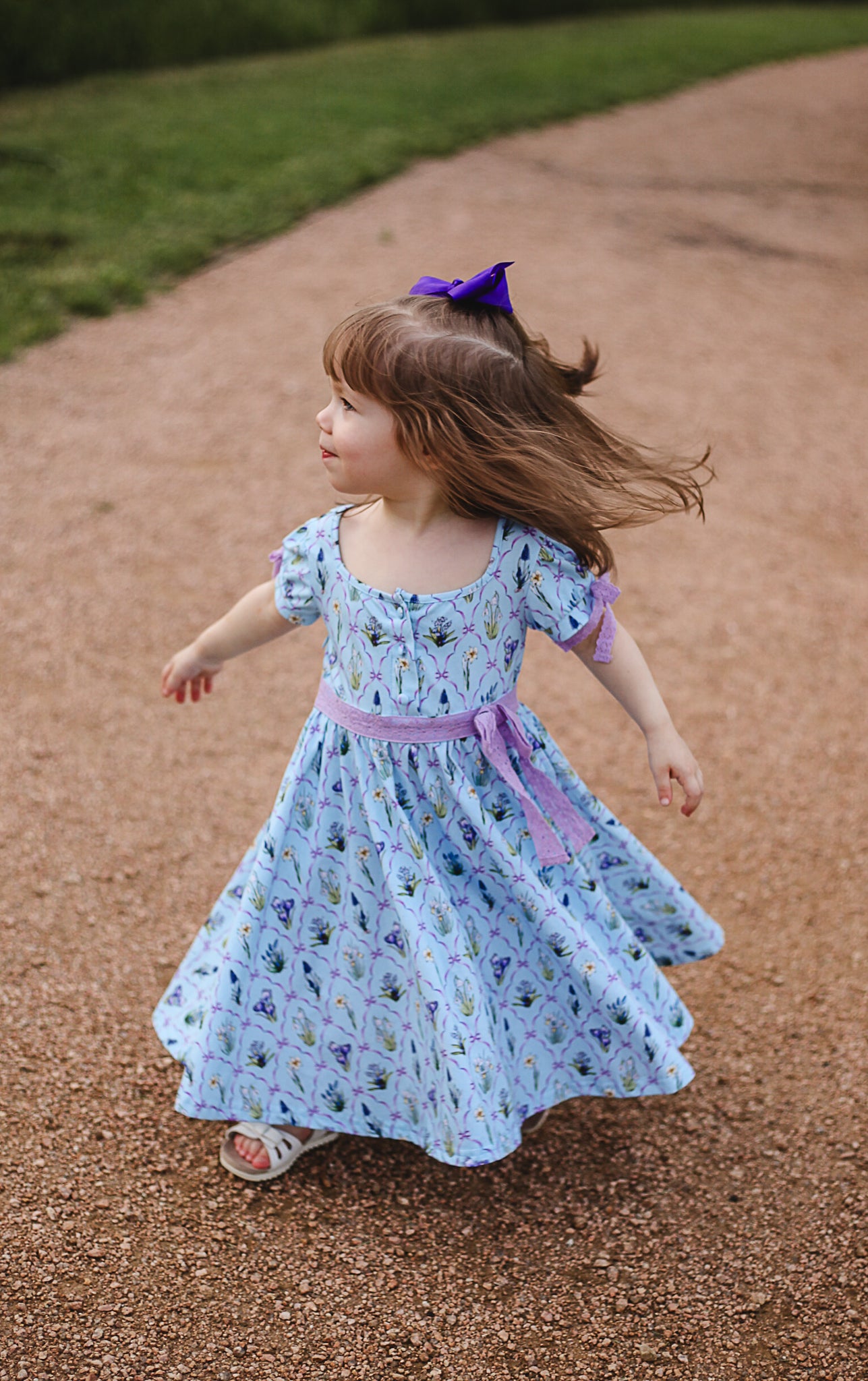 Snowdrops & Daffodils ~ Mini Keepsake Dress
