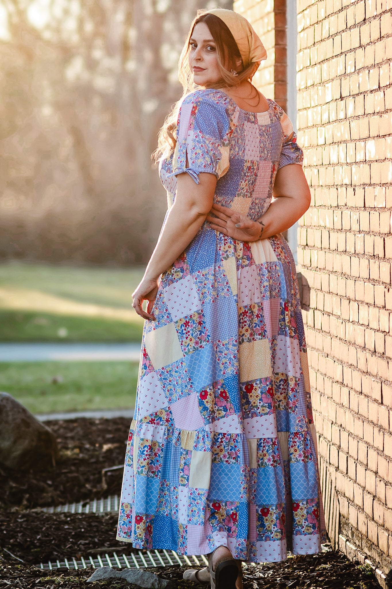 Cottage Calico ~ Folklore Maxi