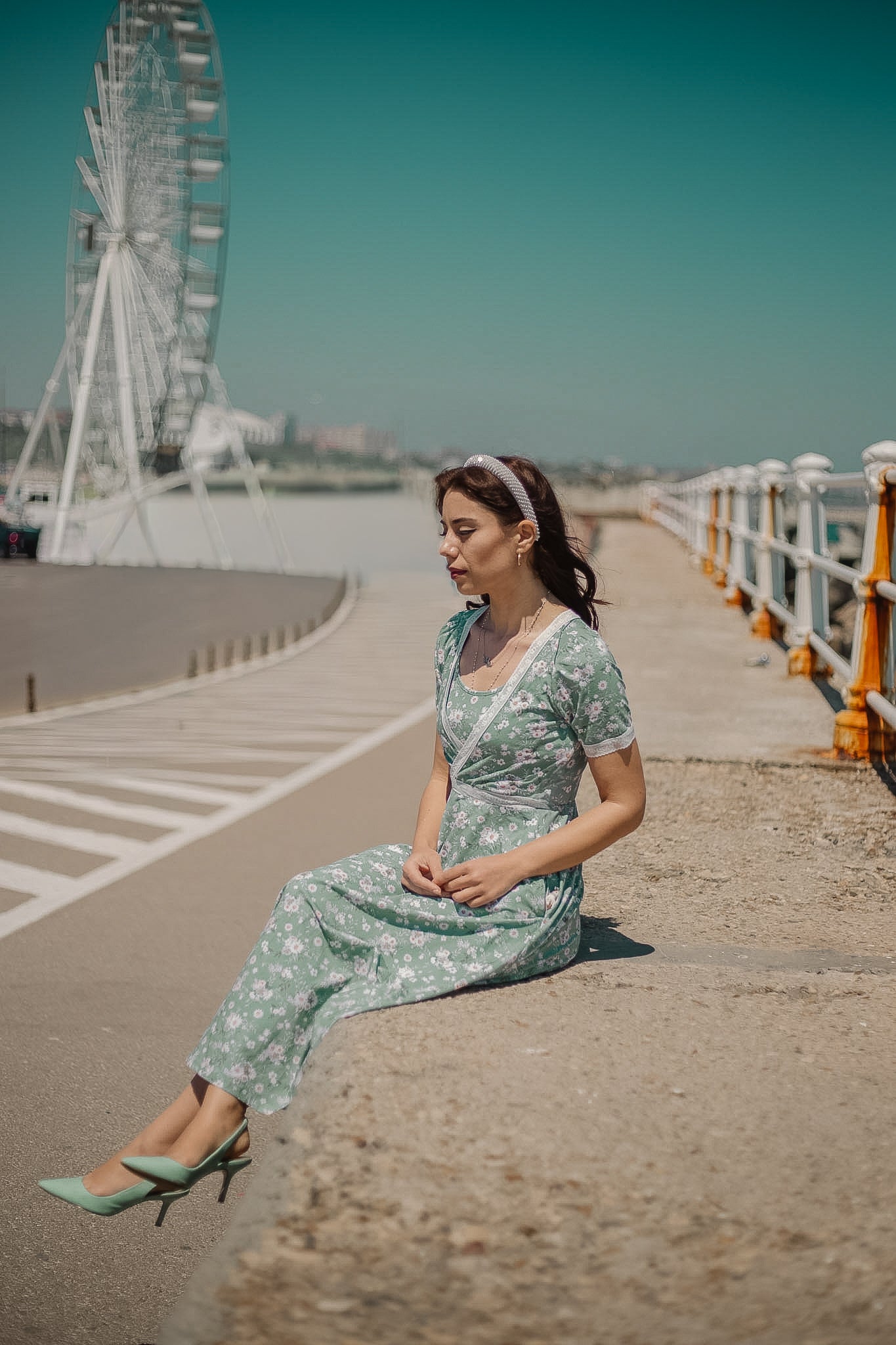 Mint Madelief ~ Daydream Dress