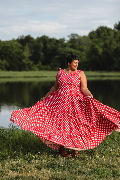 Grenadine Gingham ~ Lenora Dress