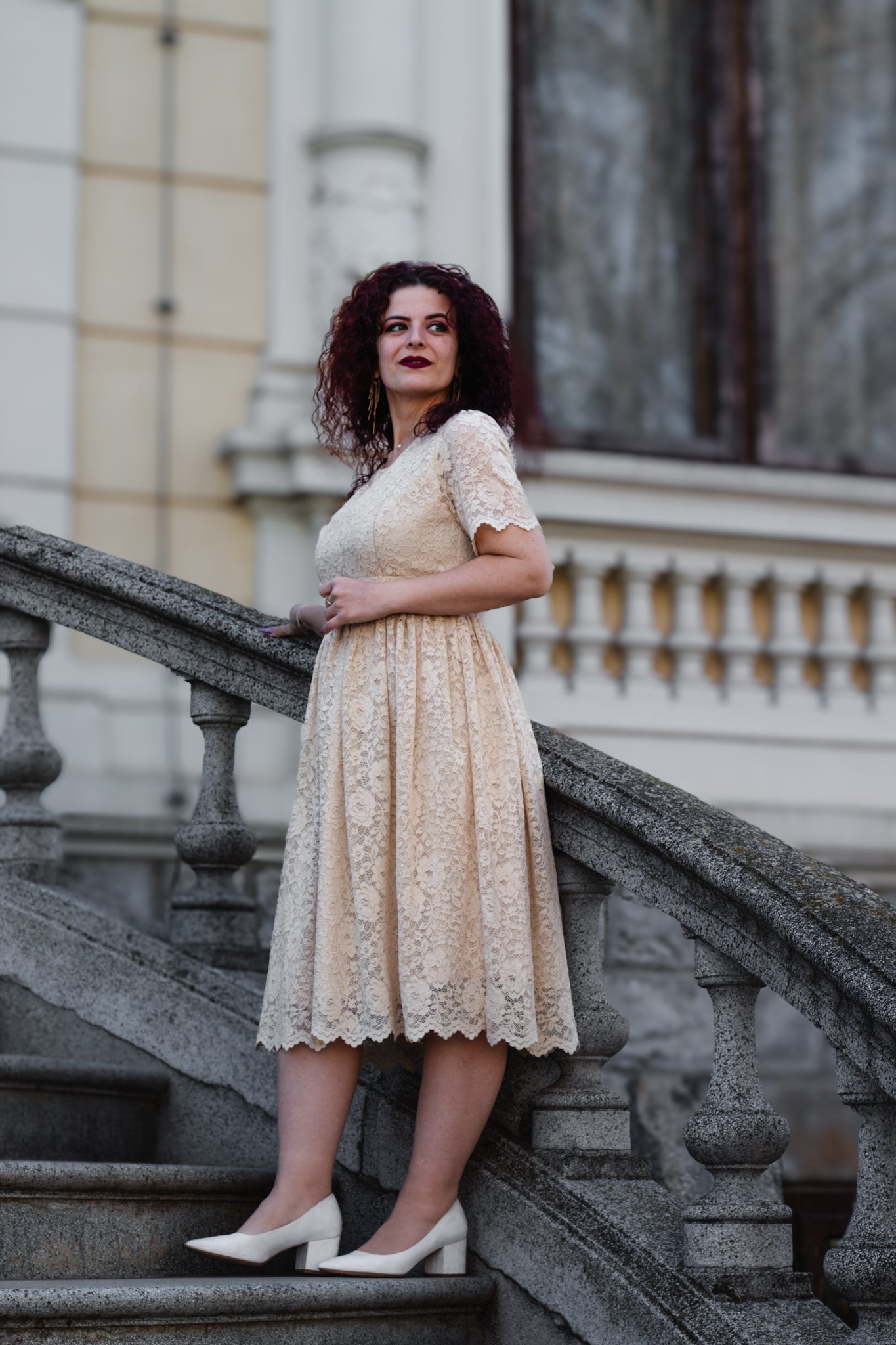 Alabaster ~ Everine Dress