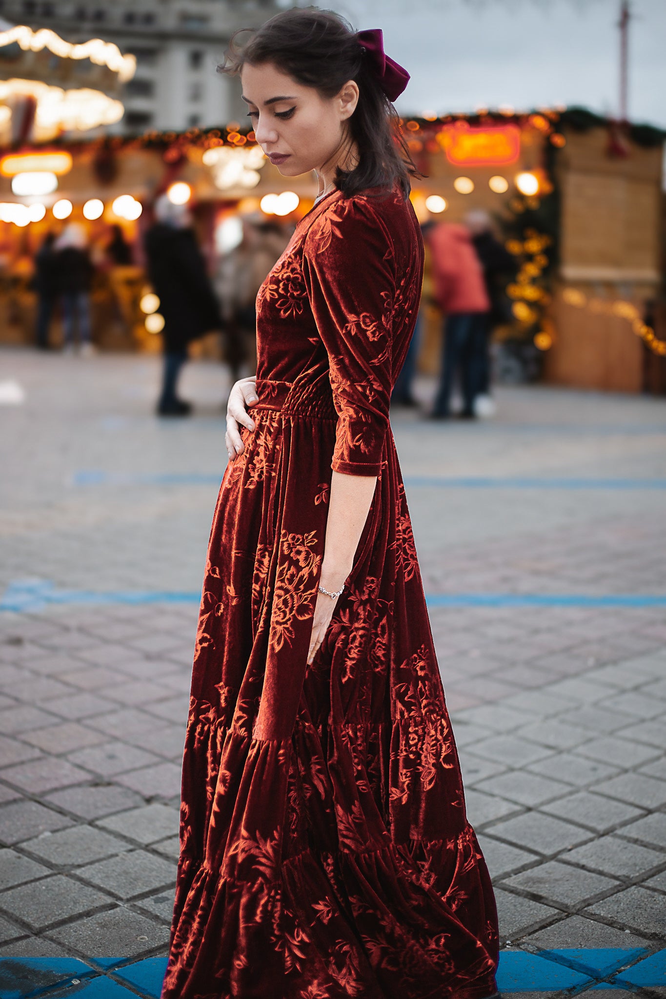 Cinnamon Rose ~ Hinterland Maxi