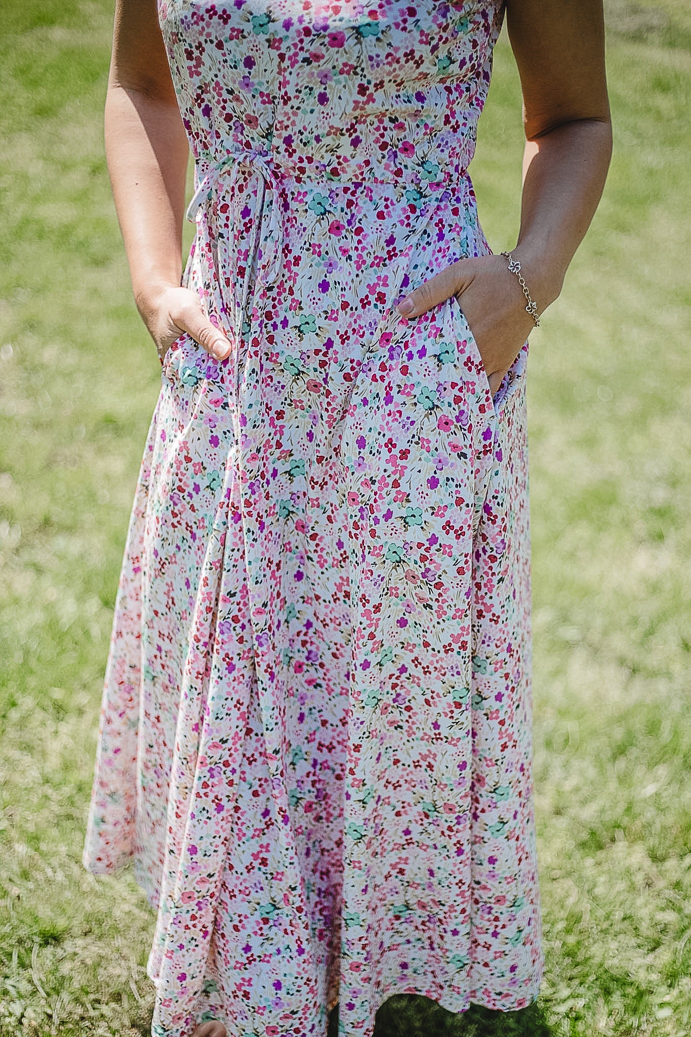Painted Posies ~ Simplicity Dress