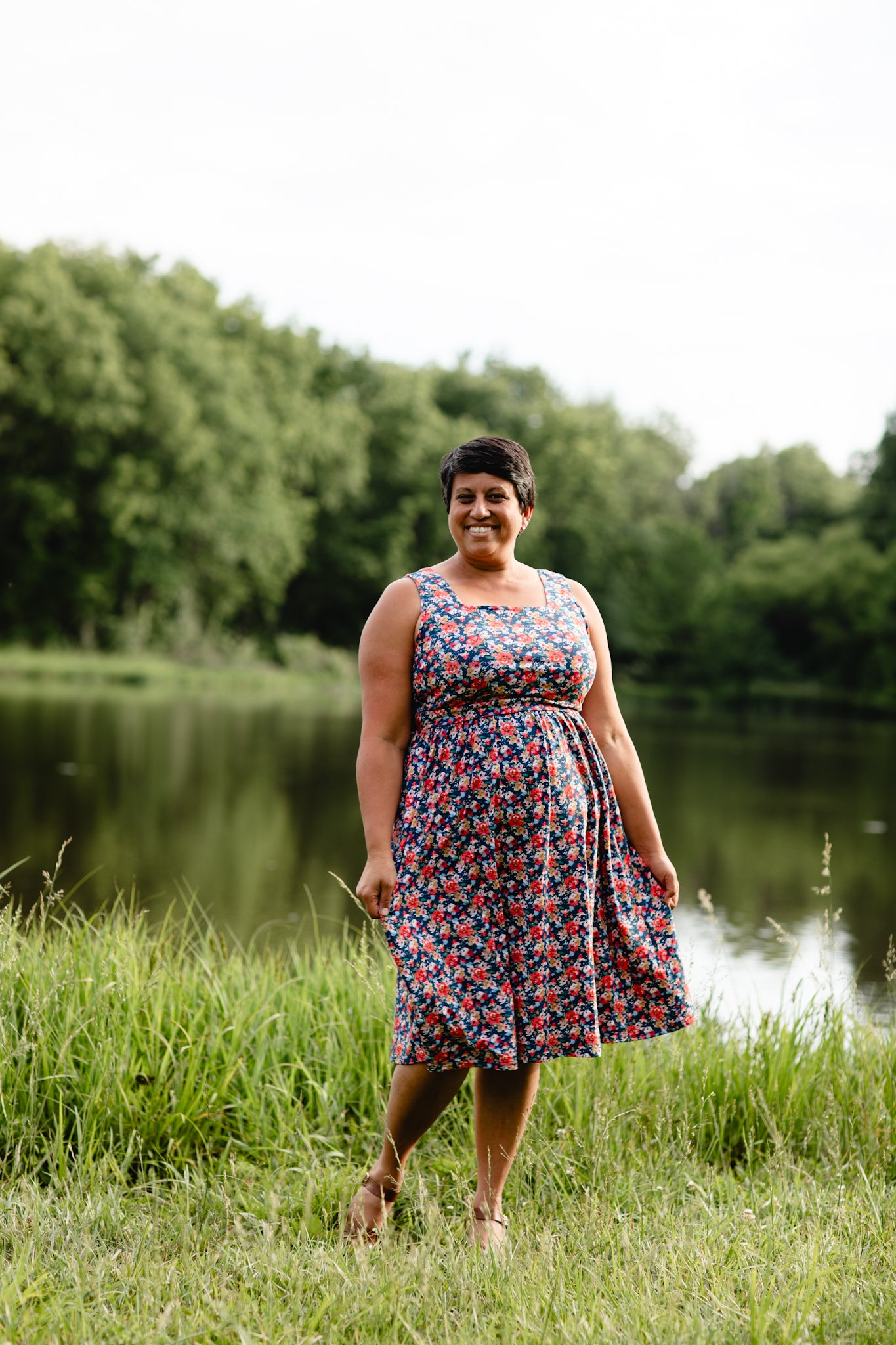 Independence Blossom ~ Homesteader Dress