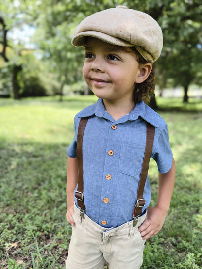 Shenandoah Chambray ~ Brave Button-up