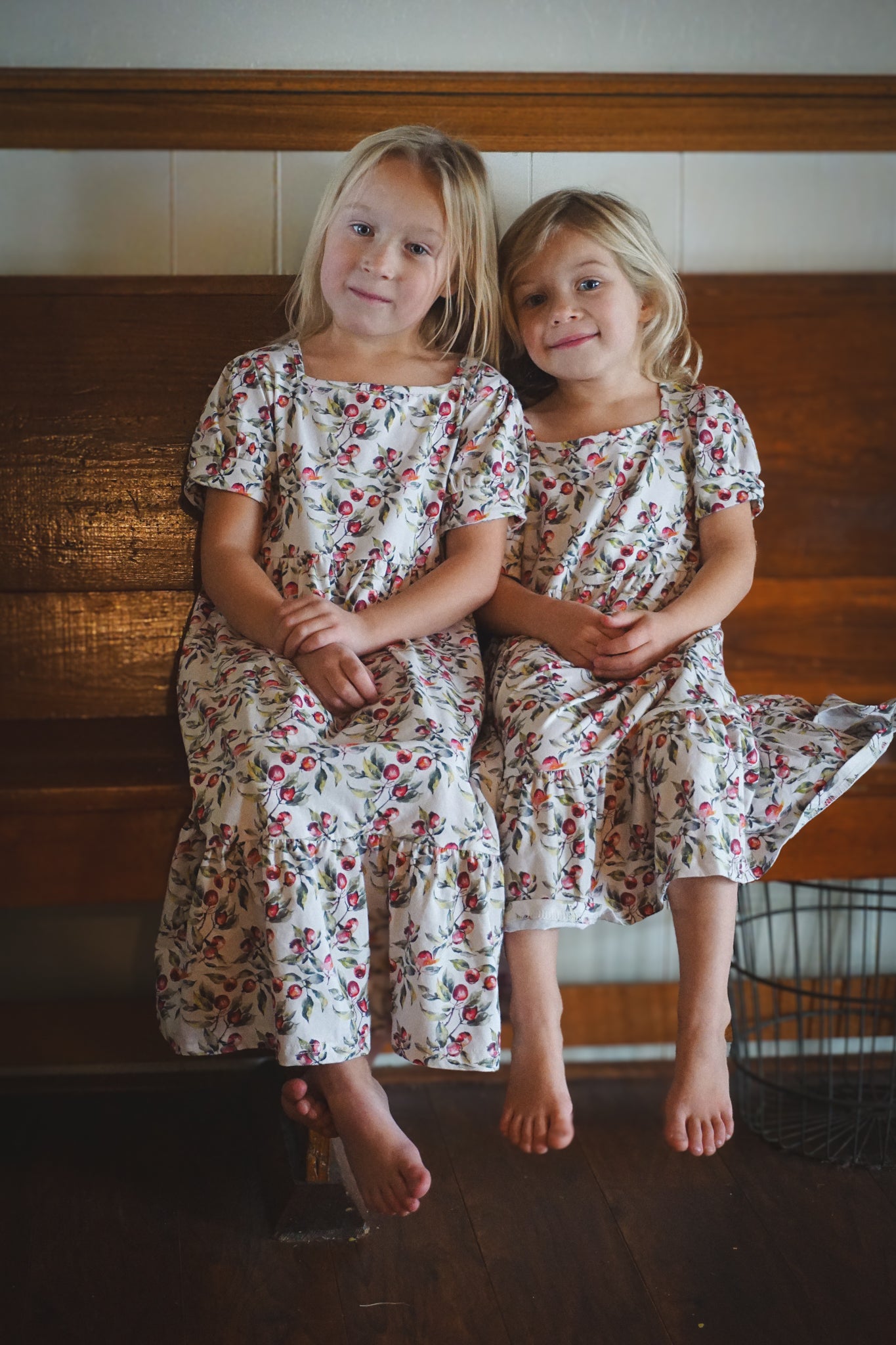 Antique Apples ~ Mini Windermere Dress