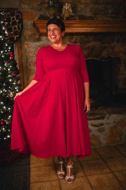 Cardinal ~ Faye Dress