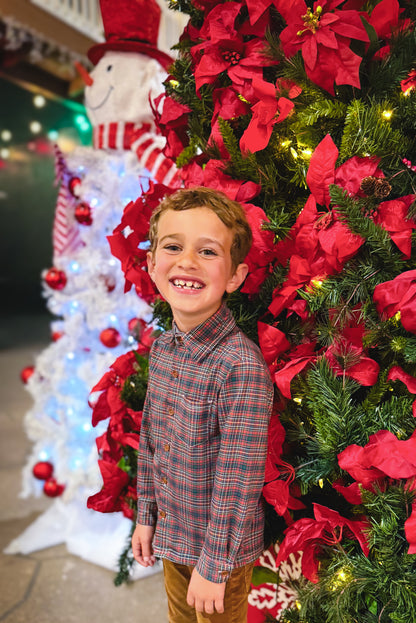 Highland Heritage ~ Boy’s Brave Button-up