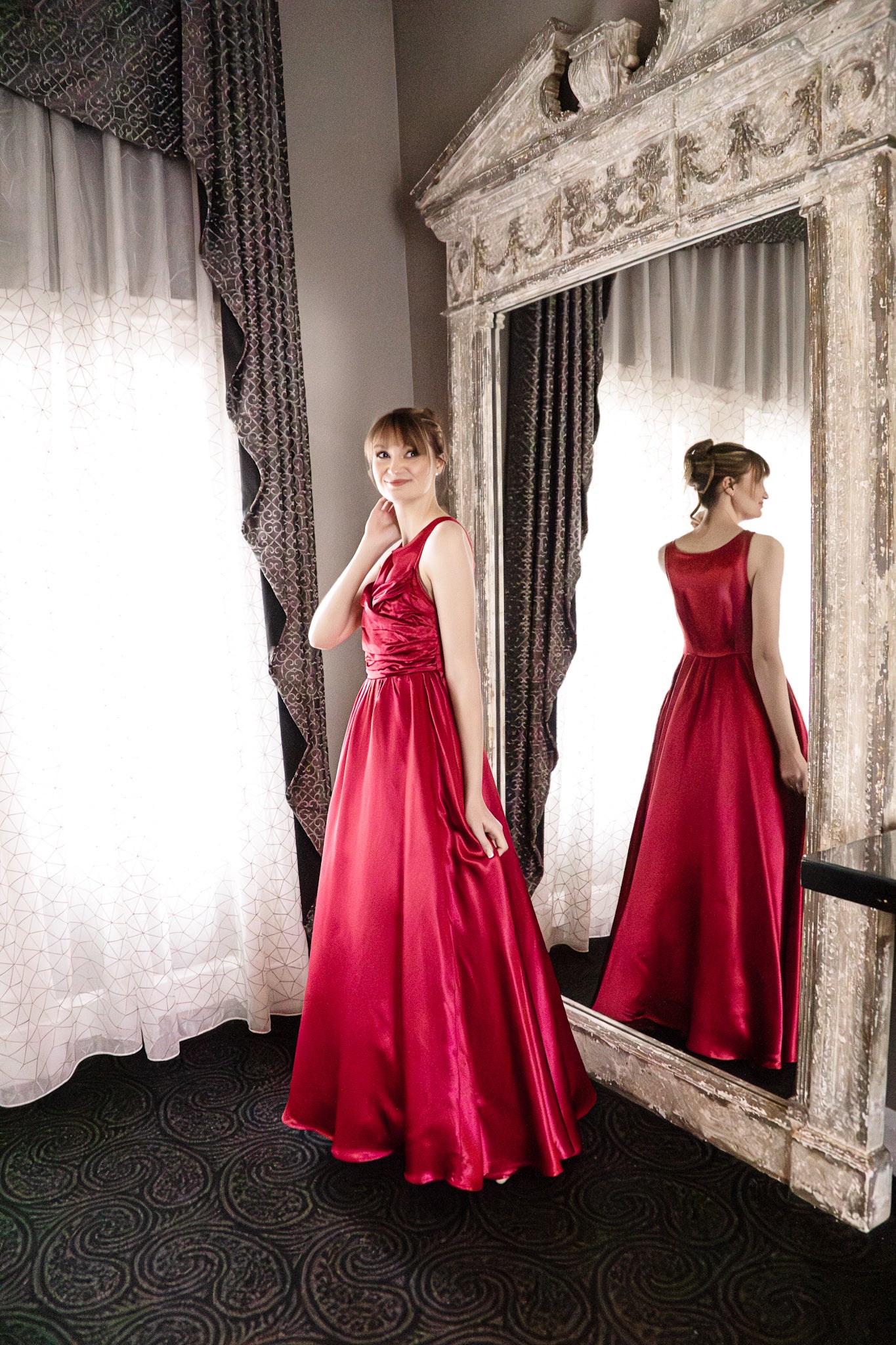 Cerise ~ Atelier Gown