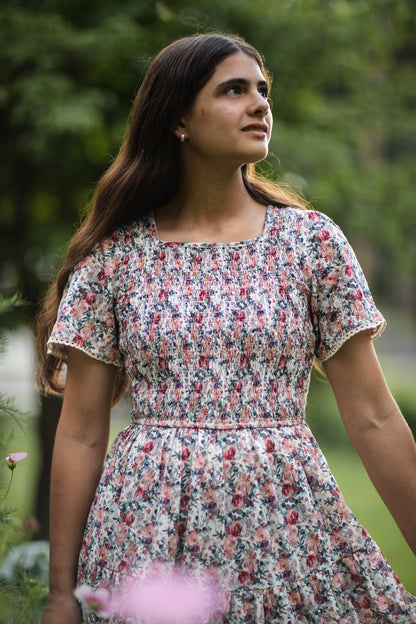 Watercolor Garden ~ Nightingale Dress