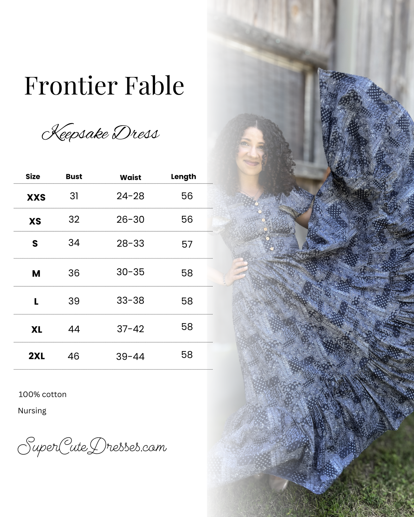 Frontier Fable ~ Keepsake Dress