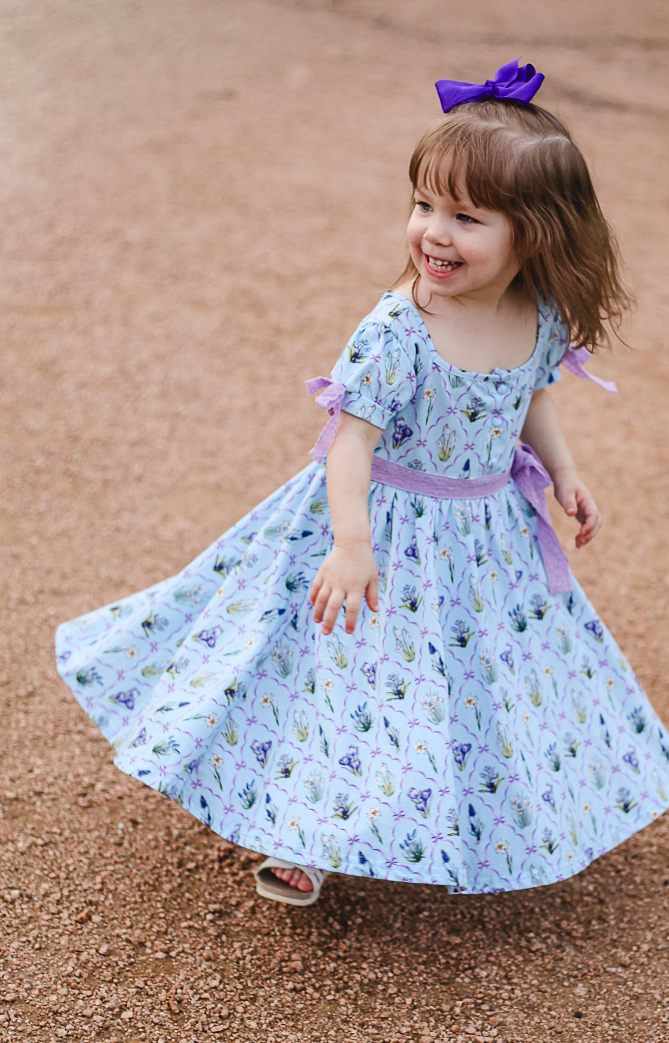 Snowdrops & Daffodils ~ Mini Keepsake Dress