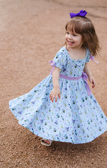 Snowdrops & Daffodils ~ Mini Keepsake Dress