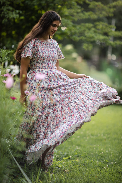 Watercolor Garden ~ Nightingale Dress