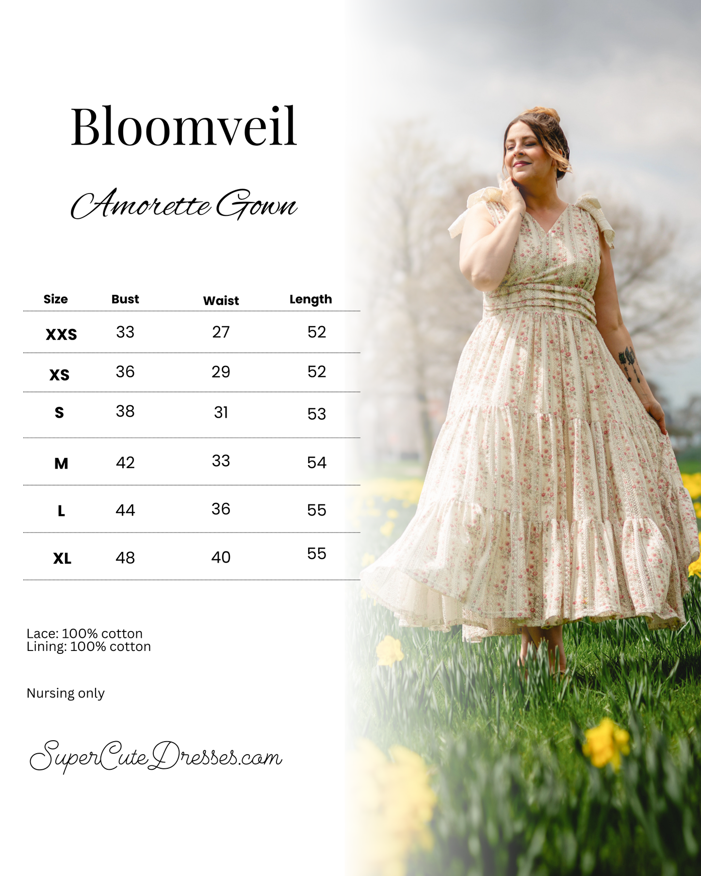 Bloomveil ~ Amorette Gown