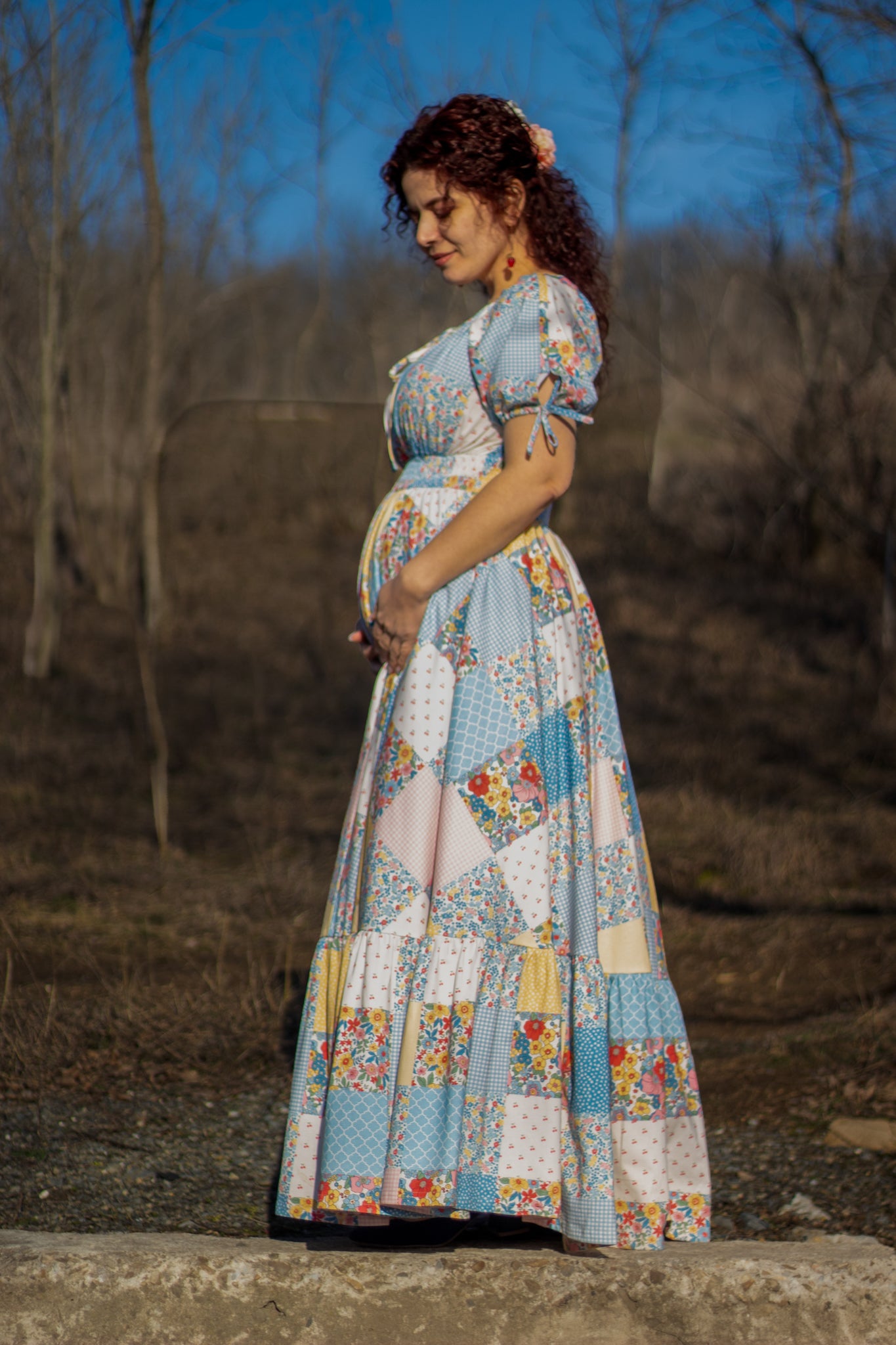 Cottage Calico ~ Folklore Maxi Cottage Calico ~ Folklore Maxi