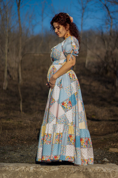 Cottage Calico ~ Folklore Maxi