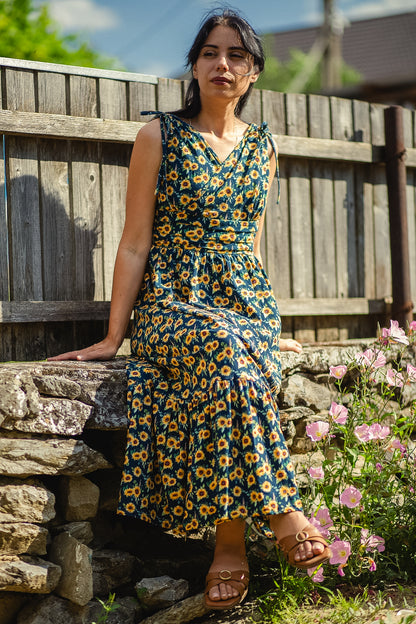 Prairie Sunflower ~ Amorette Dress