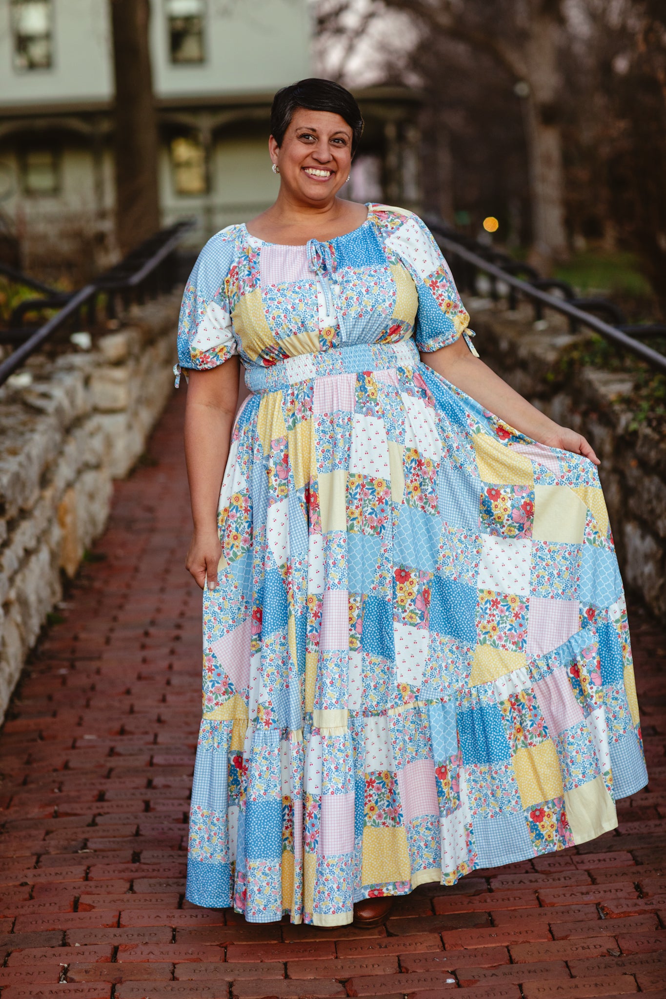 Cottage Calico ~ Folklore Maxi