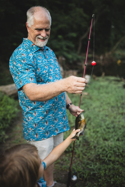 Reel Catch ~ Men’s Perseverance Polo