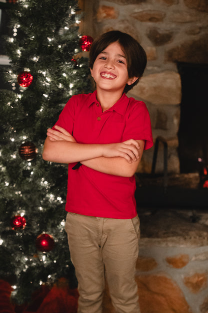 Cardinal ~ Boy’s Perseverance Polo