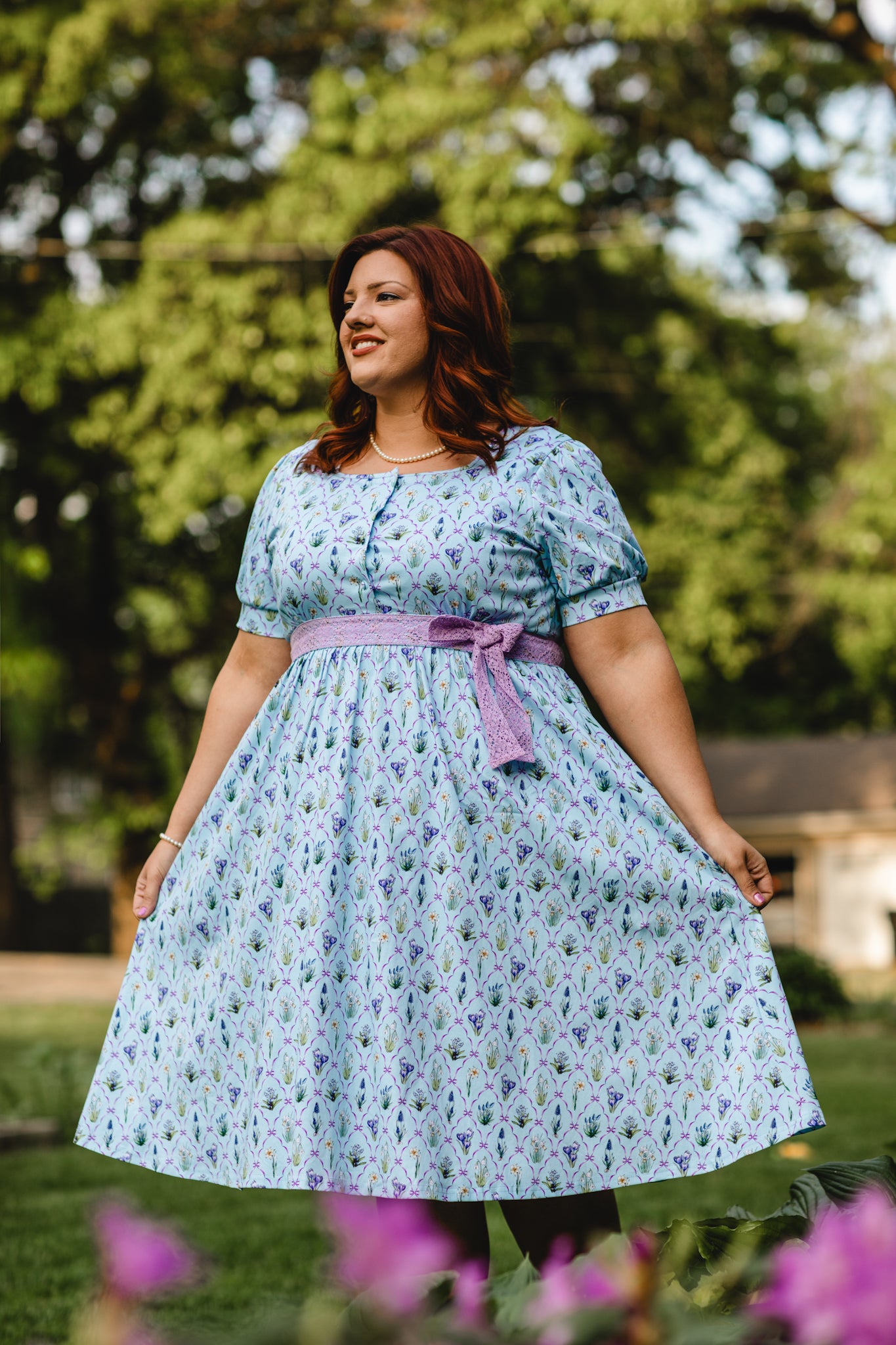 Snowdrops & Daffodils ~ Keepsake Midi