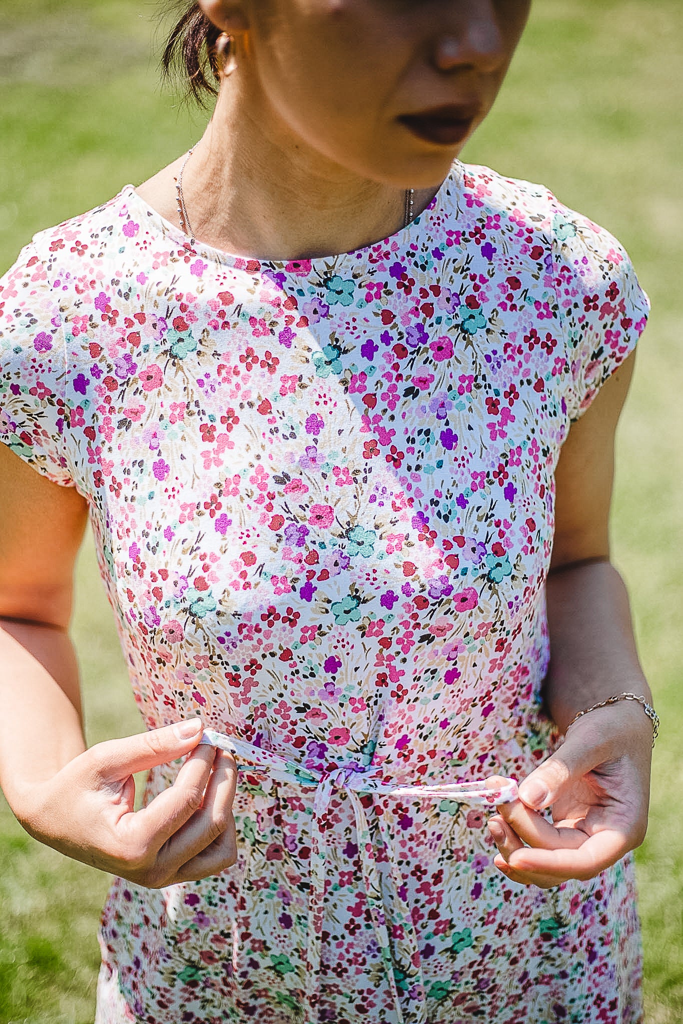 Painted Posies ~ Simplicity Dress