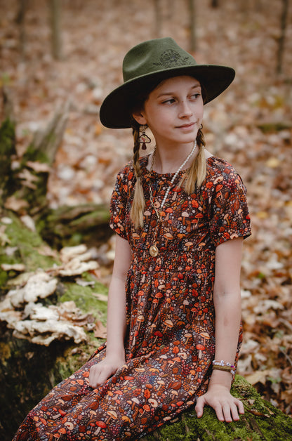 Forest Forage ~ Mini Folklore Dress