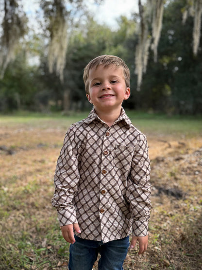 Timberline ~ Boy’s Brave Button-up