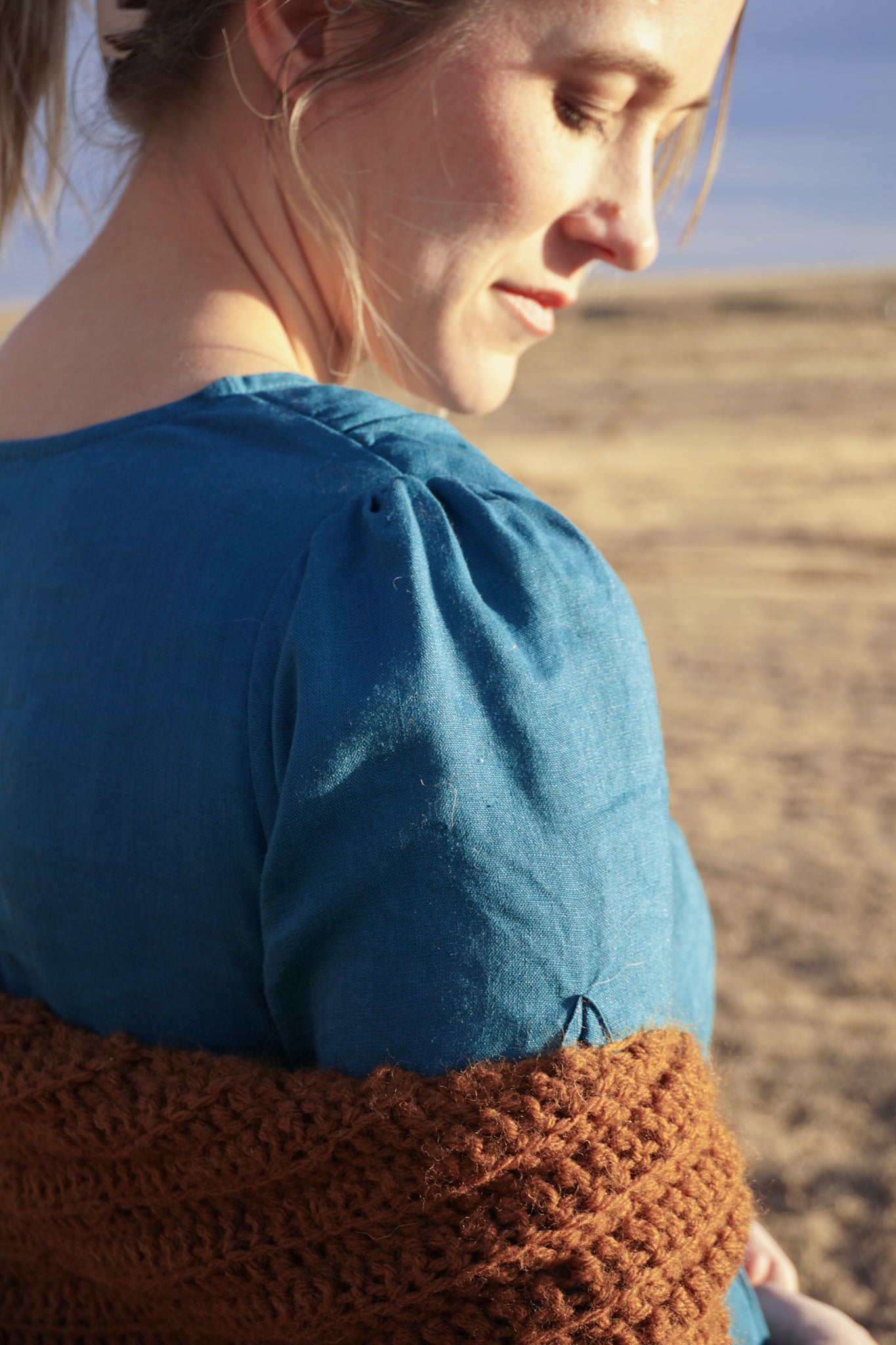 Timeless Teal ~ Hearthside Dress
