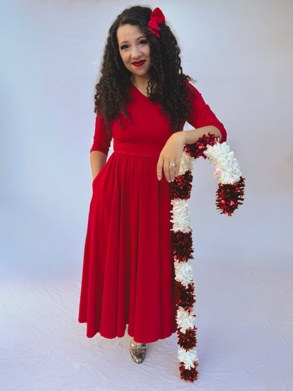 Cardinal ~ Faye Dress