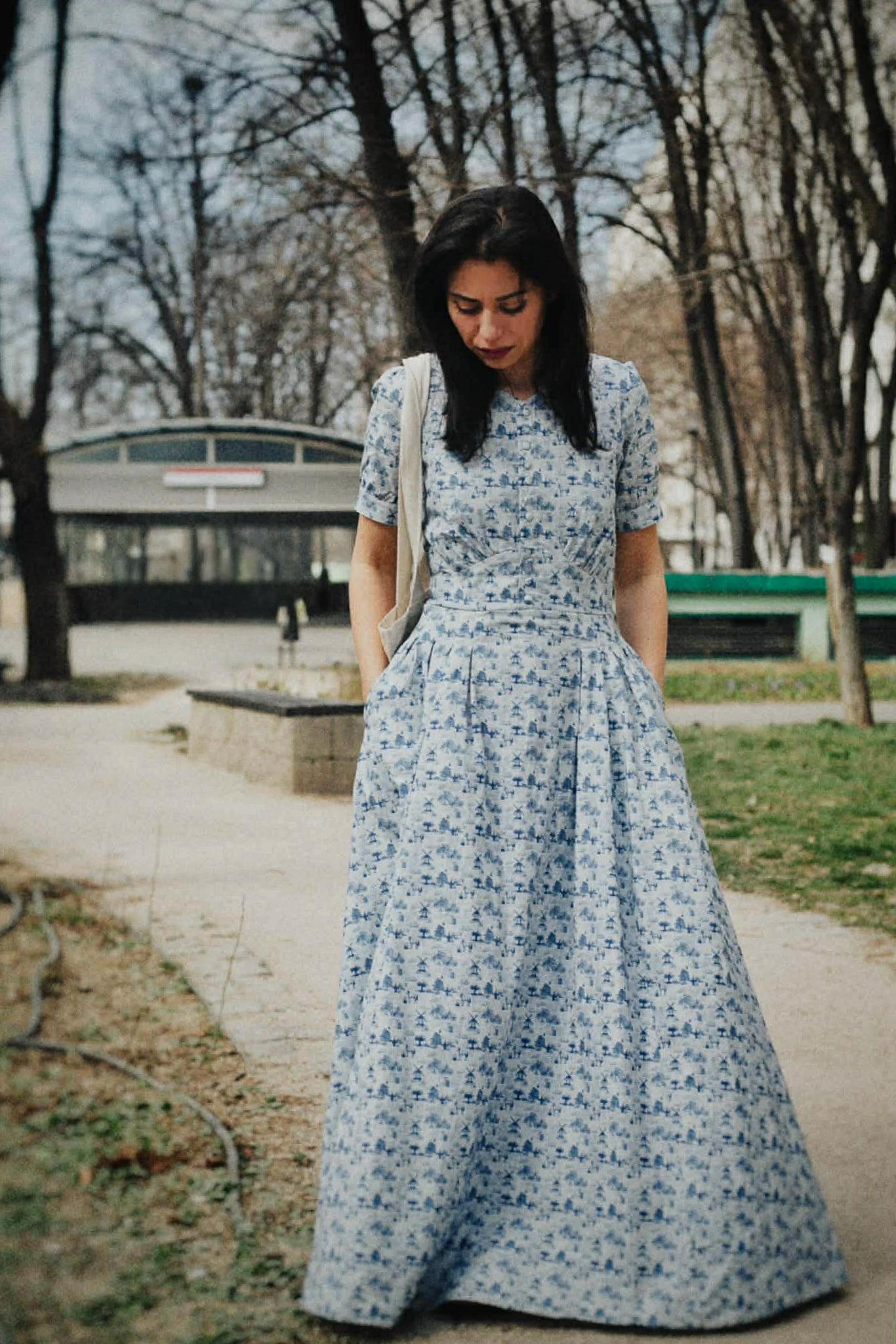 Bluebell Pastures ~ Meadowcourt Dress