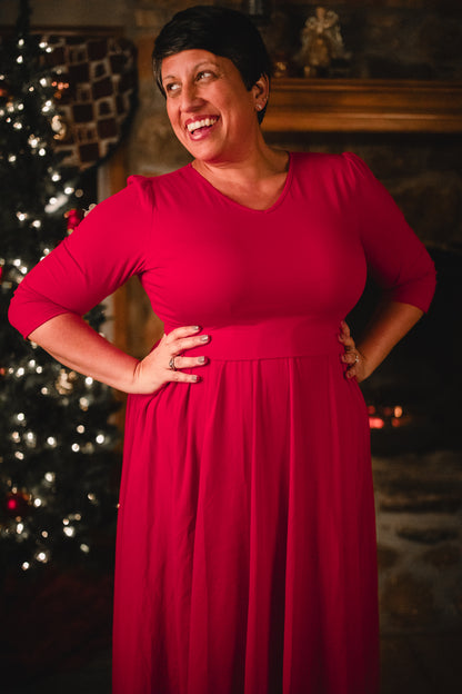 Cardinal ~ Faye Dress