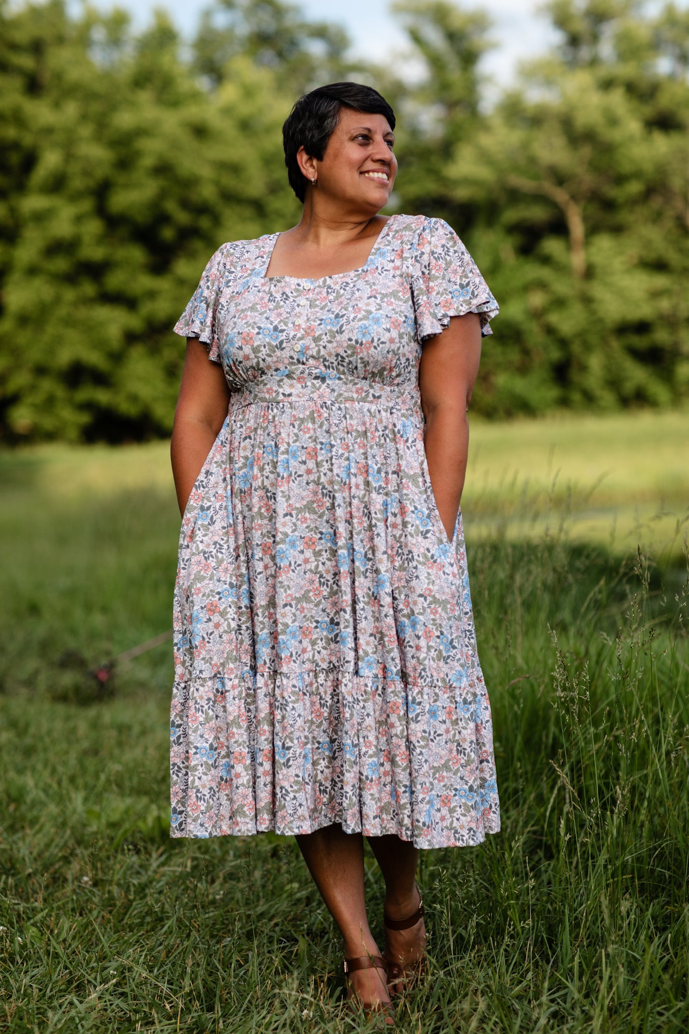 Antique Garden ~ Keepsake Midi