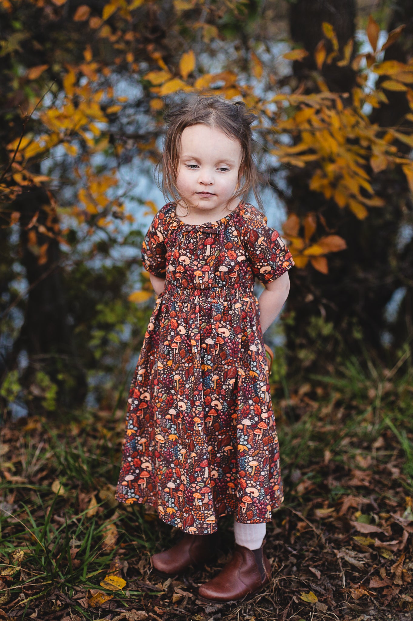 Forest Forage ~ Mini Folklore Dress